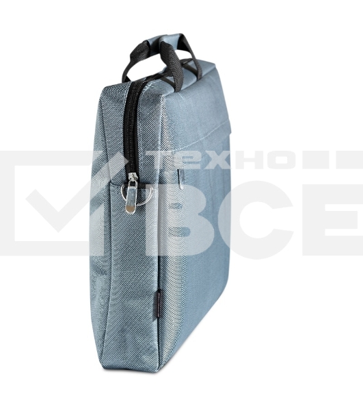 Сумка ExeGate EX205136RUS Start S15 Grey, серая, полиэстер, для ноутбуков до 15.6