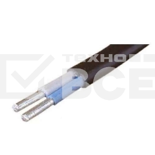 Кабель АВВГ 2х2.5 плоский Ч (бухта) (м) Альгиз К ФР-00000405