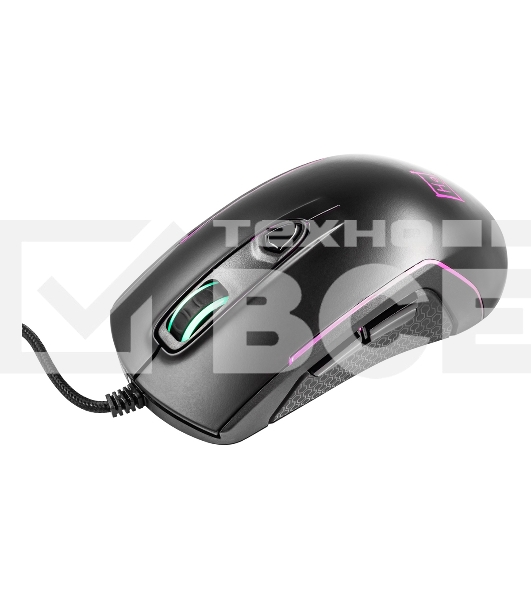 Мышь проводная Harper Gaming Kickback GM-P05 черный, 10000 dpi, USB, кнопки - 8