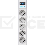 Сетевой фильтр ZIS PILOT Surge protector Pilot SG5 5 outlets (GP), 10A / 2.2kVt, automatic circuit-breaker, 10 m, фото7