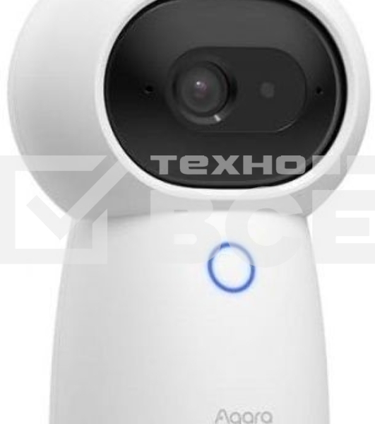 Камера AQARA Camera Hub G3/Камера+ управления/Управление жестами/Камера 360/2K 2304х1296p/Протокол связи:Zigbee/WiFi/Питание:USB-C/ Цвет белый CH-H03