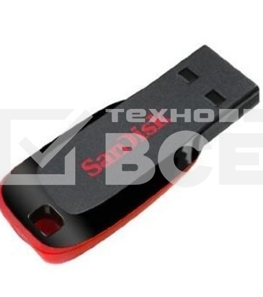 Флеш диск Sandisk 16Gb Cruzer Blade SDCZ50-016G-B35 USB2.0 черный