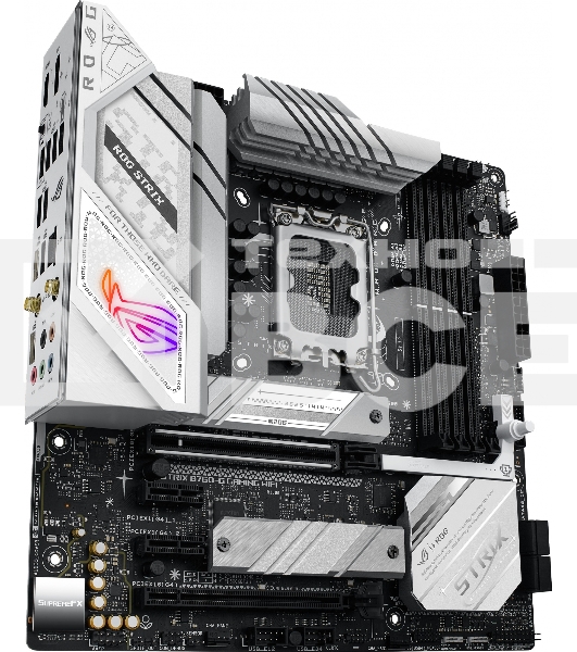 Материнская плата ASUS ROG STRIX B760-G GAMING WIFI, LGA 1700, Intel B760, 4xDDR5, 4xSATA, 2xM.2, 1xPCIe 5.0 x16, 1xPCIe 4.0 x4, 1xHDMI, 1xDP, 1x 2.5Gb LAN, 1xUSB-A 3.2 Gen 2, 2xUSB-A 3.2 Gen 1, 4xUSB-A 2.0, 1xUSB-C 3.2 Gen 1, 1xUSB-C 3.2 Gen 2x2, 5x3.5 м