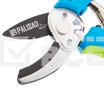 Секатор с наковальней, обрезиненные рукоятки PALISAD LUXE 60484, фото5