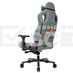 Кресло игровое Knight Craft Dragon серый эко.кожа крестов. металл, фото26