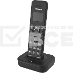 Радиотелефон Dect Decross DC1102B черный АОН, фото2