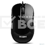 Мышь проводная SVEN RX-520S черный, 3200 dpi, USB, кнопки - 6, фото6