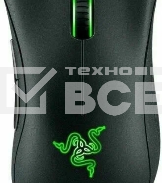 Мышь проводная Razer DeathAdder Essential черный, 6400 dpi, USB, кнопки - 5