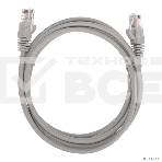 Патч-корд Rexant U/UTP, CAT 5e, RJ45-RJ45, 26AWG, ZH нг(А)-HF, серый, 2м, фото2