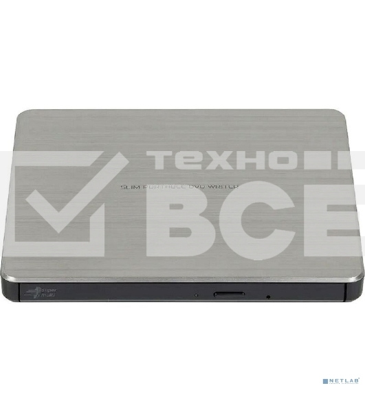 Внешний Привод DVD-RW LG GP60NS60 серебристый USB ultra slim внешний RTL