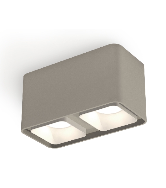 Светильник Ambrella Light XS7852001 SGR/SWH серый песок/белый песок MR16 GU5.3 (C7852, N7701)