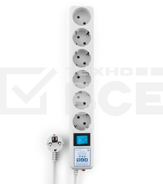 Фильтр-удлинитель Power Cube PRO, 1,9 м, LC контур, 16А/3,5кВт