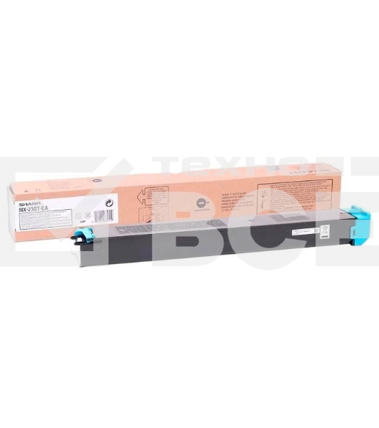 Картридж лазерный Sharp MX-1810/2010/2310/3111 (MX23GTCA) голубой