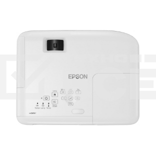 Проектор Epson EB-E01 белый (LCD, 1024 x768, 3300Lm, 15000:1, 2.4 kg) (V11H971040)