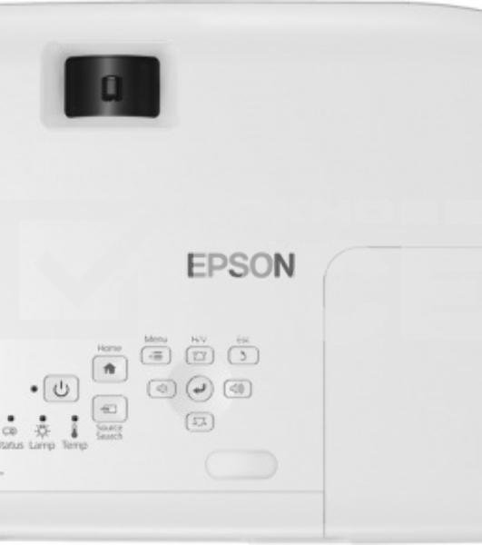 Проектор Epson EB-E01 белый (LCD, 1024 x768, 3300Lm, 15000:1, 2.4 kg) (V11H971040)