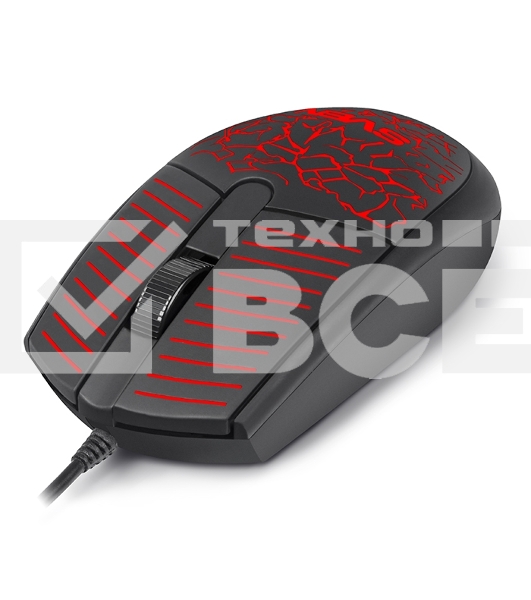 Мышь проводная SVEN RX-70 черный, 1200 dpi, USB, кнопки - 3