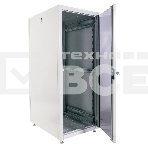Шкаф коммутационный ЦМО (ШТК-Э-24.6.8-13АА) 24U 600x800мм пер.дв.стекл металл 2 бок.пан. 540кг серый, фото2
