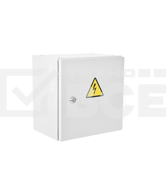 Шкаф ЭКОНОМ уличный всепогодный настенный укомплектованный (В600 Ш600 Г300), комплектация T2-IP65