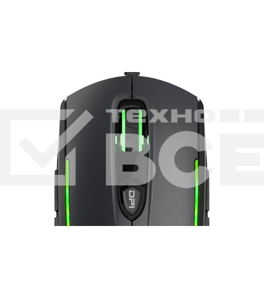 Мышь проводная Harper Gaming Kickback GM-P05 черный, 10000 dpi, USB, кнопки - 8