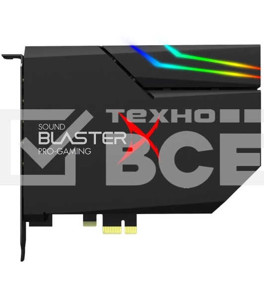 Звуковая карта Creative PCI-E BlasterX AE-5 Plus (BlasterX Acoustic Engine) 5.1 Ret