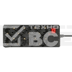 Сетевой фильтр Buro 800SH-5-B 5м (8 розеток) черный (коробка), фото7
