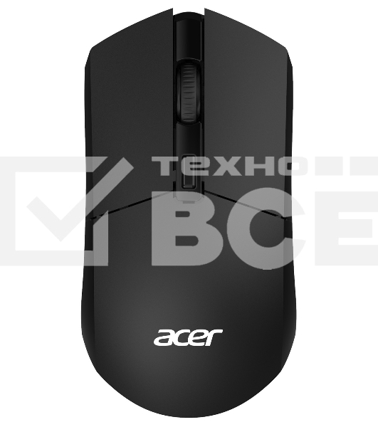 Клавиатура + мышь Acer OKR120 клав:черный мышь:черный USB беспроводная Multimedia