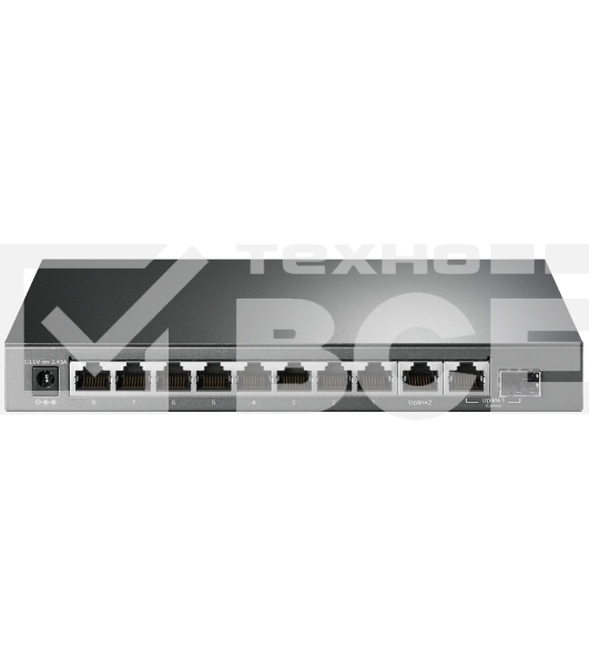 Настольный коммутатор TP-Link TL-SG1210MP 10-портовый гигабитный на 8 портов PoE+