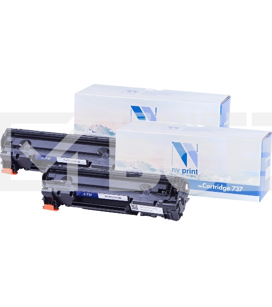 Картридж NVP совместимый NV-737-SET2 для Canon i-Sensys 210 211/ 212/ 212w/ 216/ 216n/ 217/ 217w/ 220/ 226/ 226dn/ 229/ 229dw/ 231/ 232w/ 237w/ 244dw/ 247dw/ 249dw (2400k) (2 шт)