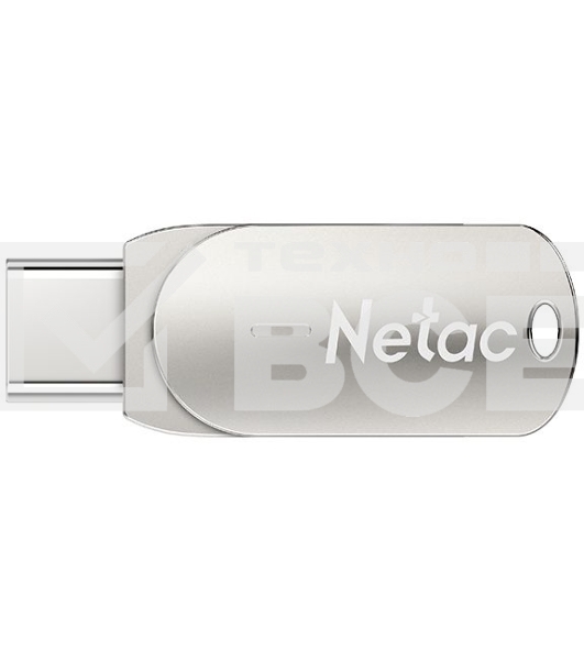 Флеш диск Netac USB Drive U785C USB3.0+TypeC 64GB, retail version