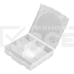 Органайзер 170x160 мм, прозрачный матовый Сибртех, фото7