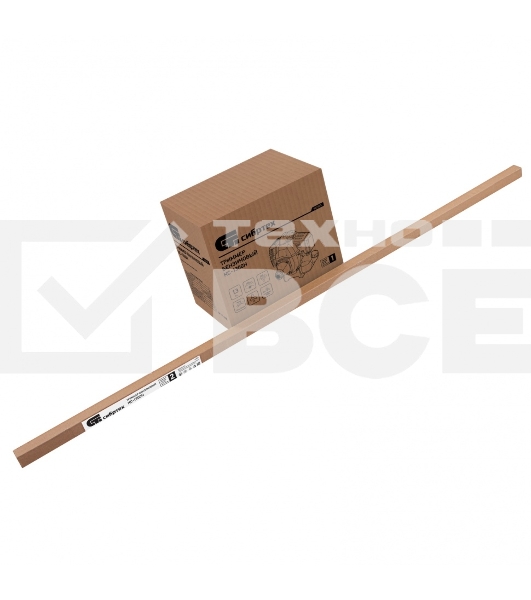 Триммер бензиновый Сибртех КС-1300Н, 25 см3, неразъемная штанга, состоит из 2 частей