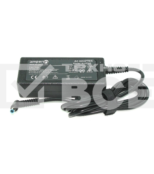 Блок питания (сетевой адаптер) Amperin AI-HP45 для ноутбуков HP 19.5V 2.31A 4.5x3.0mm