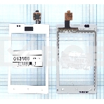 Сенсорное стекло (тачскрин) для Sony Xperia E / E Dual C1505/C1605, белое, фото2