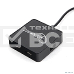 Концентратор USB 2.0 Gembird UHB-242, 4 порта, блистер, черный, фото4