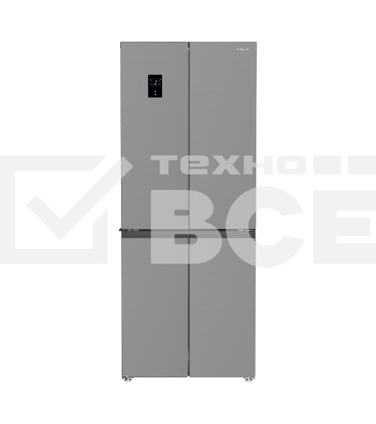Холодильник Hotpoint HFP4 480I X нержавеющая сталь трёхкамерный 300/150л морозилка снизу, No Frost
