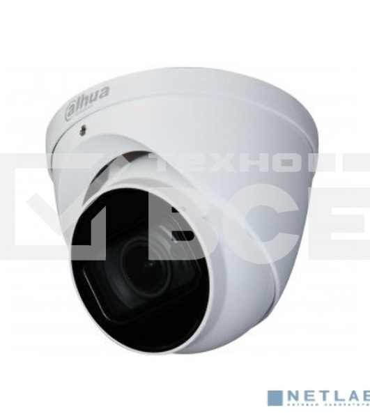 Уличная купольная IP-видеокамера DAHUA 2Мп; 1/2.8” CMOS; моторизованный объектив 2.8~12 мм; механический ИК-фильтр; чувствительность 0.008лк@F1.7; сжатие: H.265+, H.265, H.264+, H.264, MJPEG; 2 потока
