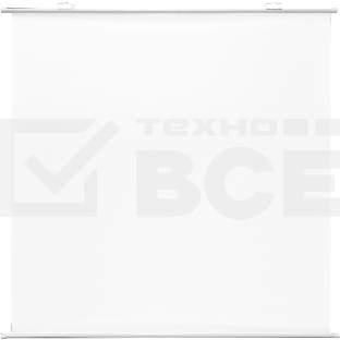 Экран Cactus 180x180см Map type CS-PSRM-180x180-WT 1:1 настенно-потолочный рулонный белый