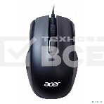 Мышь проводная Acer OMW020 черный, 1600 dpi, USB, кнопки - 4, фото2