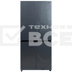 Холодильник Бирюса CD 496 TCG текстурированное серое стекло трёхкамерный 334/162л морозилка снизу, NoFrost, Side by Side, фото9