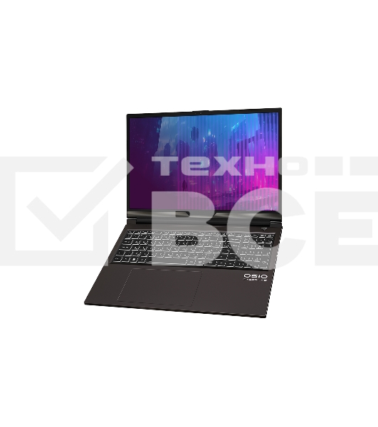 Ноутбук Osio CyberLine C160i-002 коричневый Core i5 12600H 16Gb SSD512Gb NVIDIA GeForce RTX4050 6Gb 16