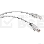 Шнур коммутационный Cabeus, кат. 5е, неэкр., U/UTP, RJ45/RJ45, LSZH, AWG24, 2м, серый, фото2