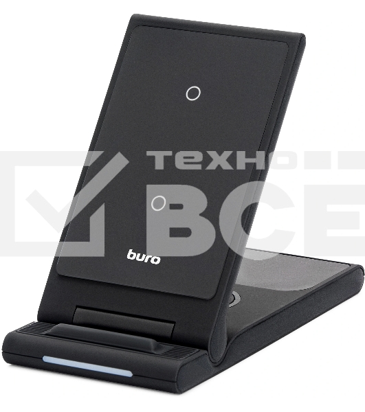 Беспроводное зарядное устройство Buro CWC-QC5 15W 3A (QI) USB-C универсальное черный