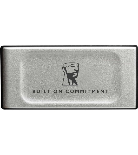 Внешний SSD Kingston XS2000, 500 Gb, USB 3.2 Gen 2x2 Type-C, R/W 2000/2000, серебристый