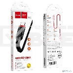 Кабель USB Type-C/HOCO HC-44920 X59/1m/2.4A/Нейлон/Black, фото 1