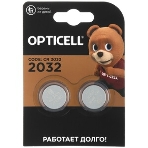 Батарея Opticell Specialty 2032 CR2032 (4шт) блистер, фото3