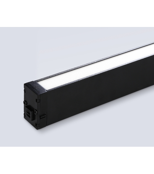 Светильник светодиодный угловой для шинопровода Magnetic Ambrella light GL1299 BK черный IP20 24W 3000K-6400K 220V 120° 342*367*42 (Без ПДУ)