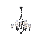 Светильник Ambrella light TR3238/6+3 BK черный E14/9 max 40W D730*720, фото5