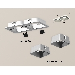 Комплект встраиваемого светильника Ambrella light XC7905003 SWH/SSL белый песок/серебро песок MR16 GU5.3 (C7905, N7703), фото 1
