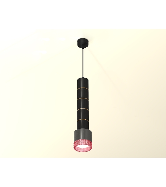Светильник Ambrella Light XP8115015 DCH/PI черный хром/розовый GX53