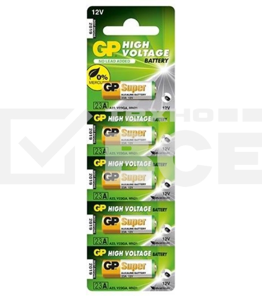 Батарея GP Super Alkaline 23AF MN21 (5шт)